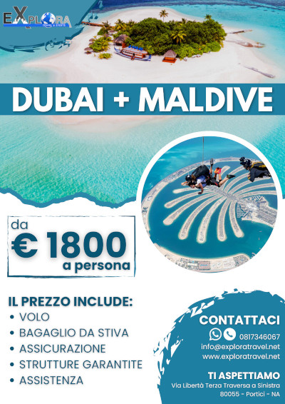 Maldive + Dubai